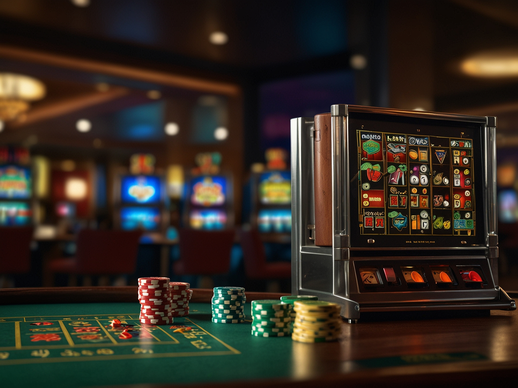 Games banner highlighting popular slots and live tables